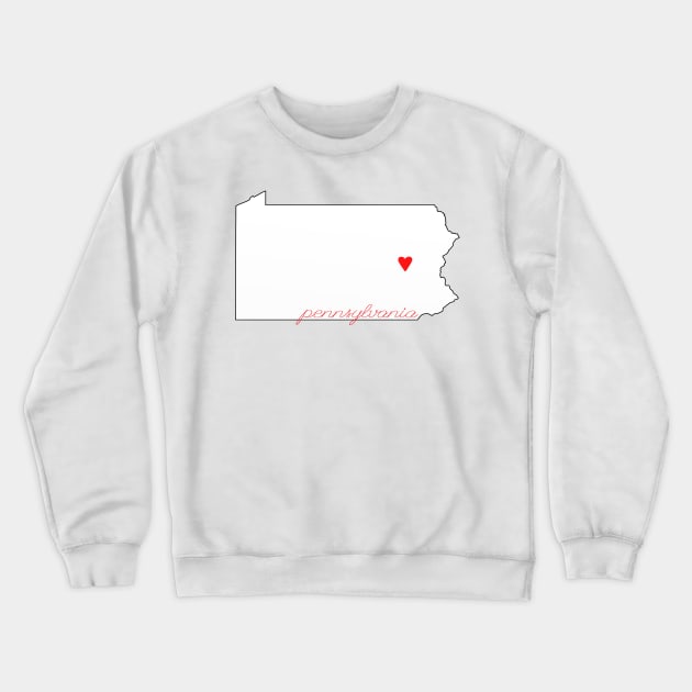 Allentown PA Crewneck Sweatshirt by kiramrob